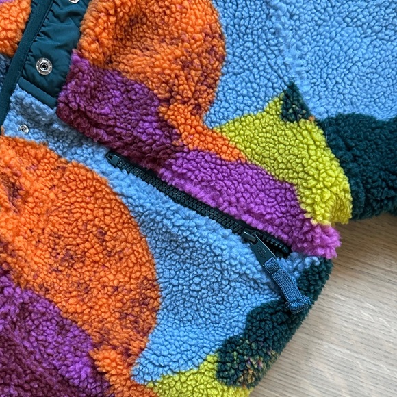 Colorful Fleece Jacket - Picture 3 of 5